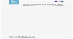 Desktop Screenshot of iwebscraping.com